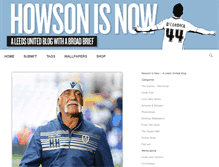 Tablet Screenshot of howsonisnow.com